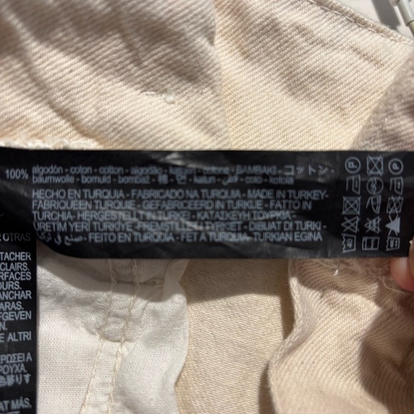 ZARA Sz M The Pleated High Waist Metallic Silver Midi Skirt NEW WITH TAGS - Picture 12 of 12